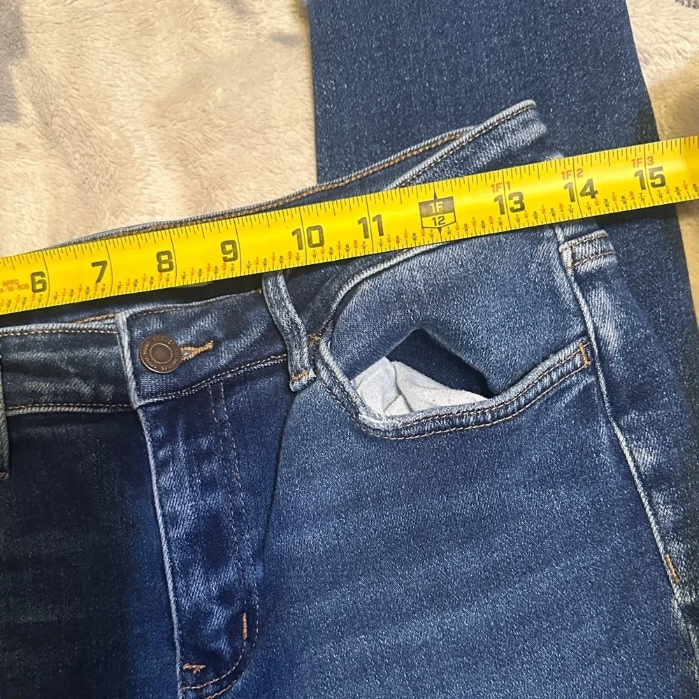 A173.   VERVET Women's High Rise Jeans - Blue